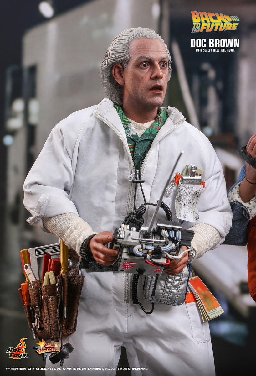 Hot Toys (MMS609) 1/6 Scale Back to the Future – Doc Brown Figure ...