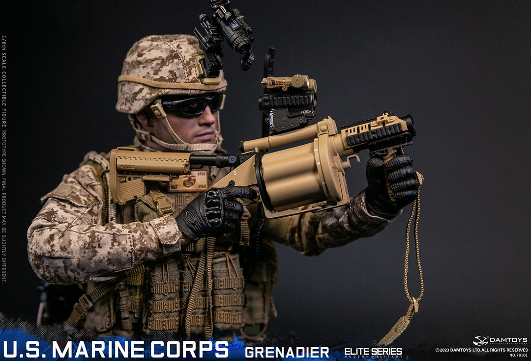 DamToys (78101) U.S. Marine Corps Grenadier 1/6 Scale Figure