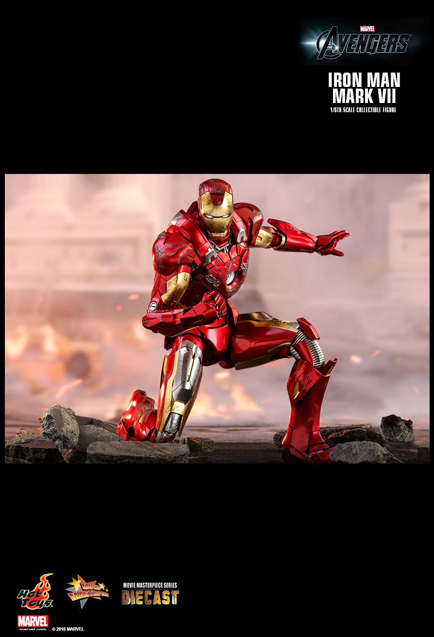 特撮 Iron Man Mark VII The Avengers 1:6 Scale The Avengers Iron Man Mark VII 1/6 Scale Figure by Hot Toys