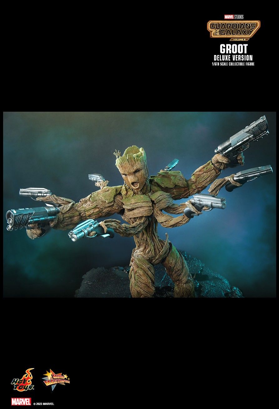 Hot Toys (MMS707) Guardians of the Galaxy Vol. 3 – Groot 1/6th scale  Collectible Figure (Deluxe Version)