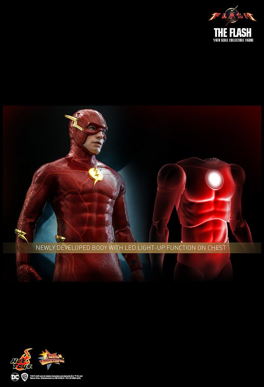 Hot Toys (MMS713) The Flash – The Flash 1/6th Scale Hot Toys (MMS713) The Flash – The Flash 1/6th Scale