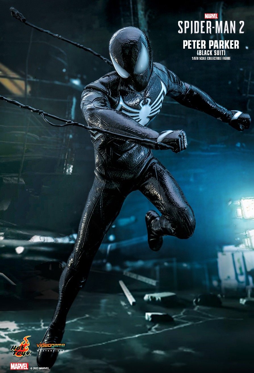 Marvel's Spider-Man 2 Video Game – Hot Toys Spider-Man Black Suit