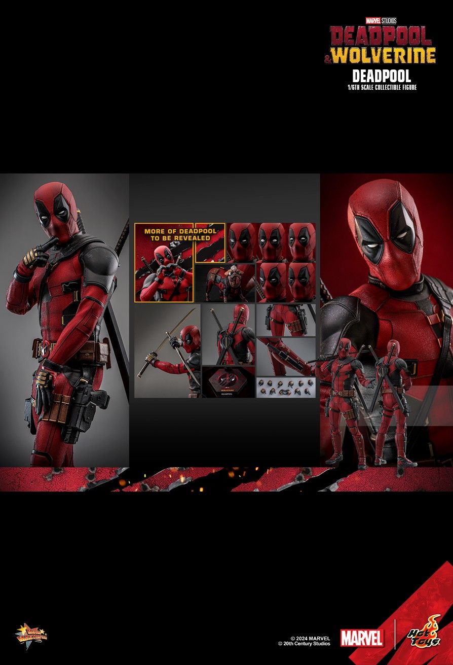 アメコミ Hot Toys Deadpool vs Wolverine MMS746 Hot Toys MMS746 Marvel Deadpool and Wolverine Deadpool 1/6 Scale