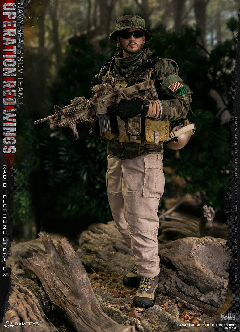 1/6　OPERATION RED WINGS RADIO TELEPHONE Operation Red Wings - Navy Seals SDV Team 1 Operation Red