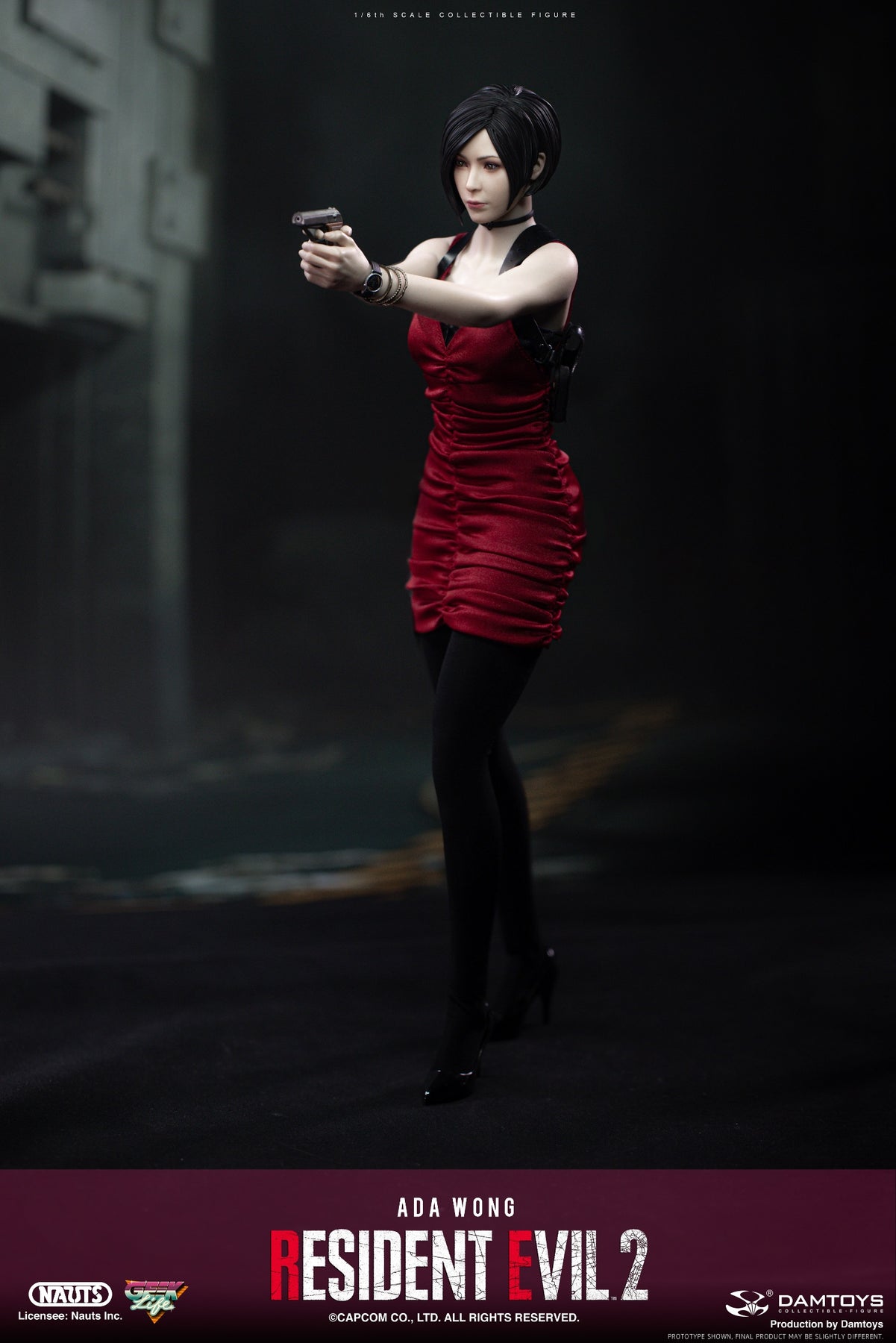 Resident Evil 2 - Ada Wong Dam Toys - Machinegun