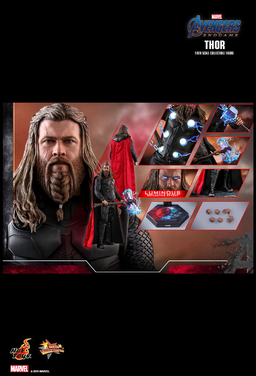 Hot Toys (MMS557) Avengers: Endgame Thor 1/6th Scale Collectible
