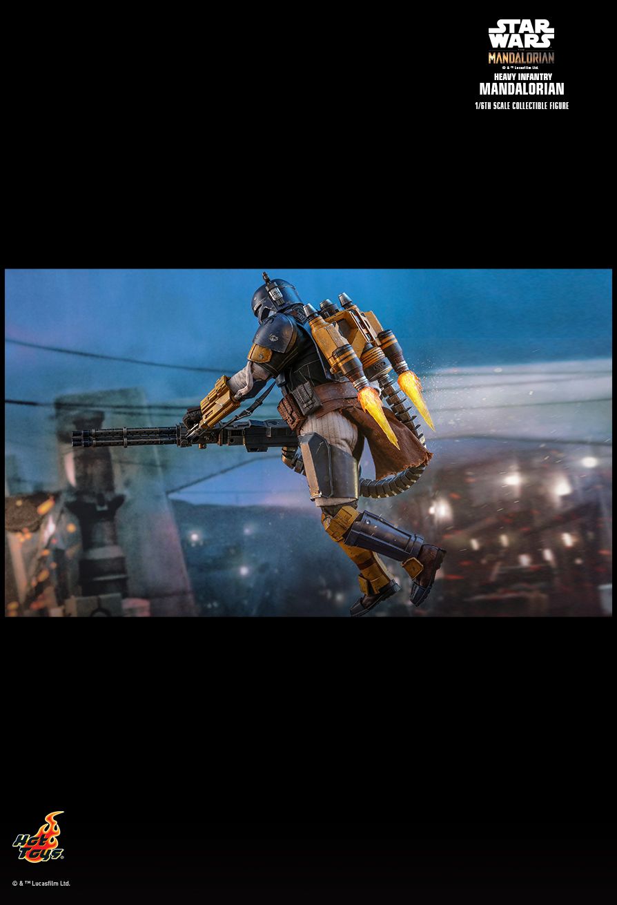 Figurine Hot Toys 1/6 TMS010 – The Mandalorian Heavy Infantry Mandalorian (neuf)