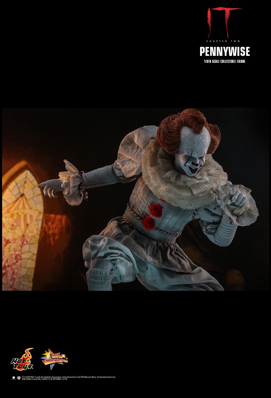 Hot Toys MMS555 Ça ( IT ) Chapitre 2 Pennywise Bill Skarsgard 1/6