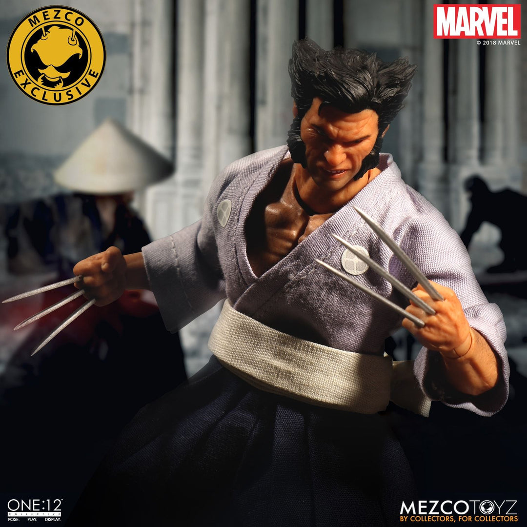 mezc one:12collective ローニン・ウルヴァリン Mezco Toyz One:12 Collective Marvel Comics – Wolverine “5 Ronin” Figur