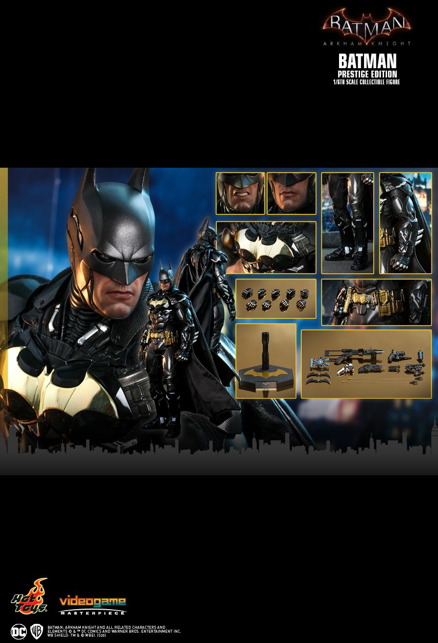 Hot Toys (VGM37) Batman: Arkham Knight – Batman Prestige Edition 1