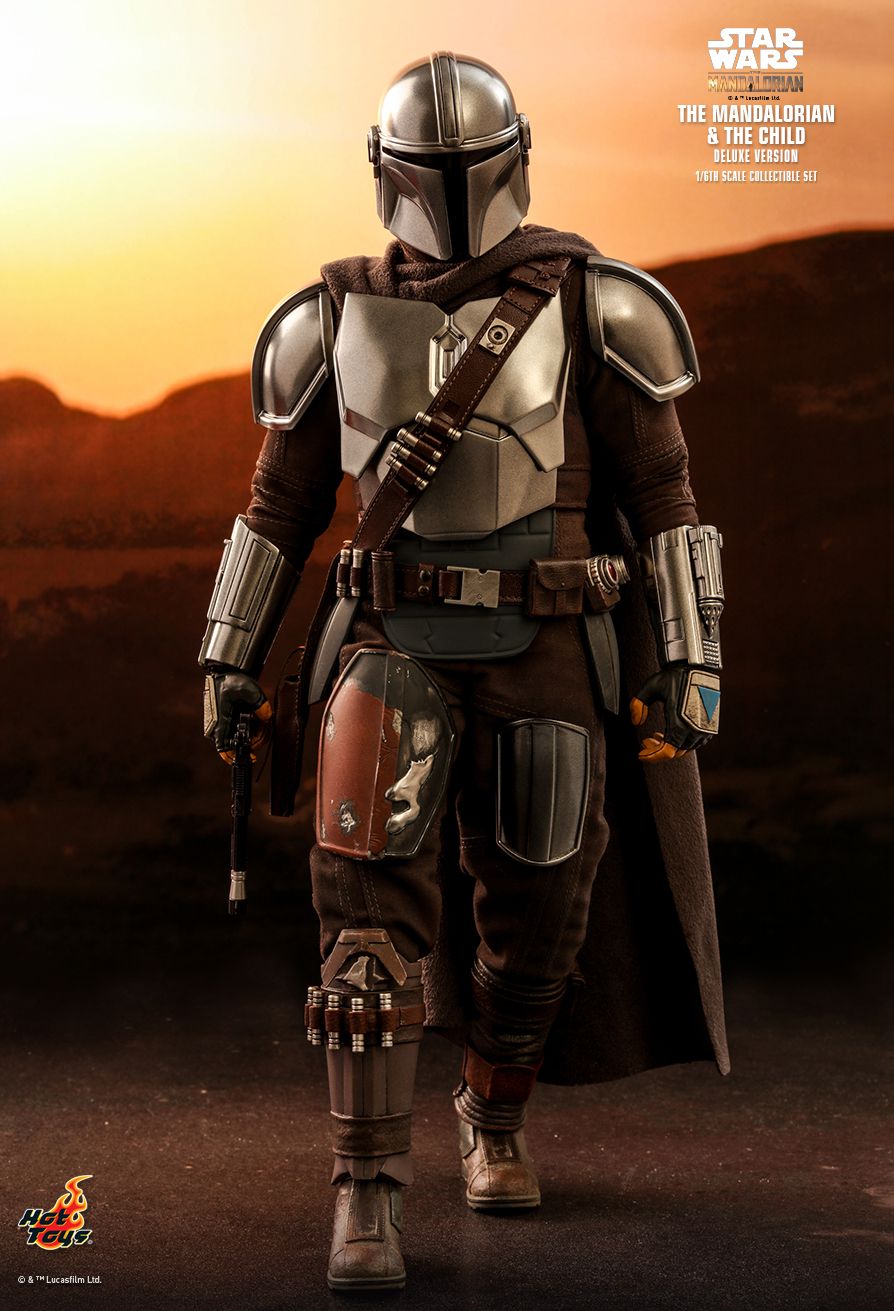 Hot Toys (TMS015) The Mandalorian – The Mandalorian and The Child (Deluxe  Version) 1/6th Scale Collectible Figure Set