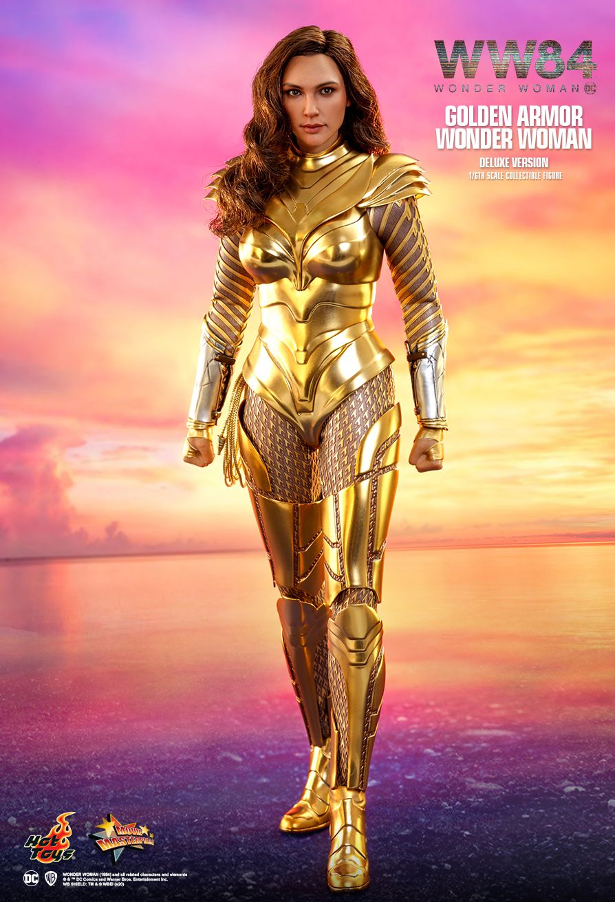 Wonder Woman Gold Dress Hot Toys (MMS578) Wonder Woman 1984 Golden Armor Wonder Woman (Deluxe Version) Wonder Woman Gold Dress Hot Toys (MMS578) Wonder Woman 1984 Golden Armor Wonder Woman (Deluxe Version)