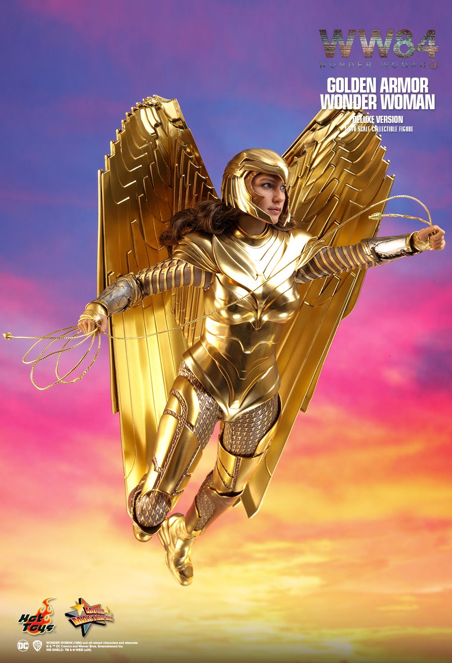Hot Toys (MMS578) Wonder Woman 1984 – Golden Armor Wonder Woman (Deluxe  Version) 1/6th Scale Collectible Figure