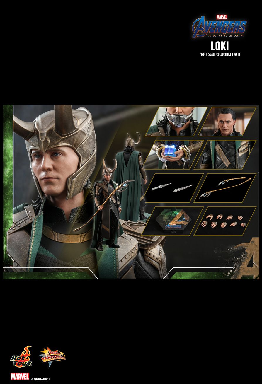 ロキ　ホットトイズ アベンジャーズ エンドゲーム Loki 1/6 Amazon.com: Hot Toys - The Avengers Movie Masterpiece Action