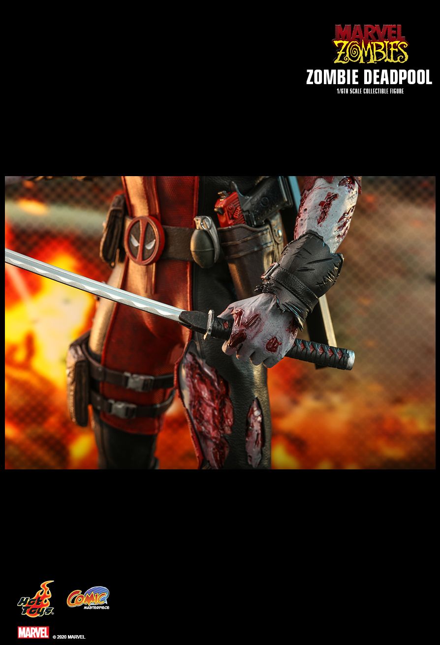 コミック マスターピース MARVEL ZOMBIE DEADPOOL Hot Toys Comic Masterpiece Series - Marvel Zombies Zombie Deadpool