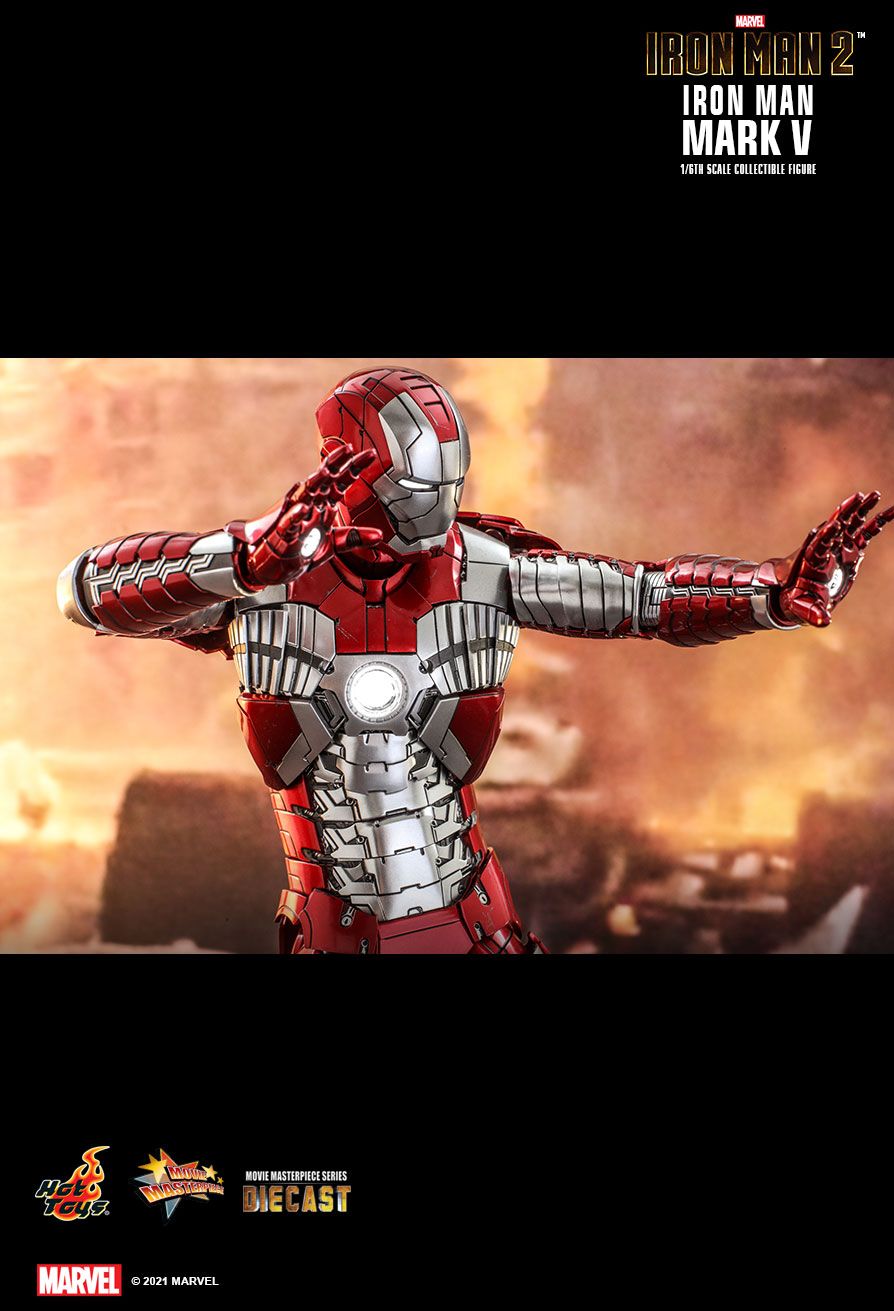 Hot Toys (MMS400D18B) Iron Man 2 – Iron Man Mark V 1/6th
