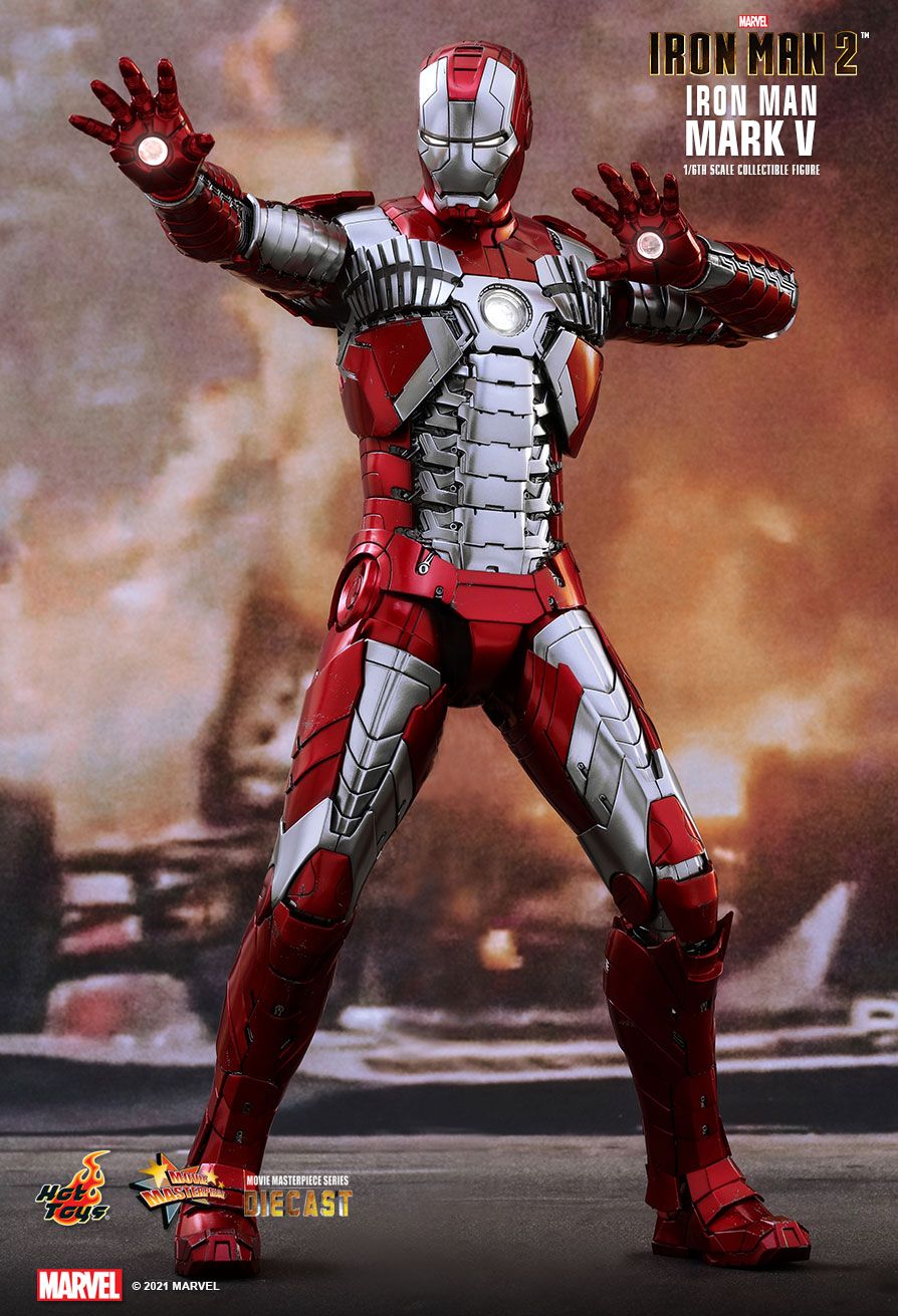 Hot Toys (MMS400D18B) Iron Man 2 – Iron Man Mark V 1/6th