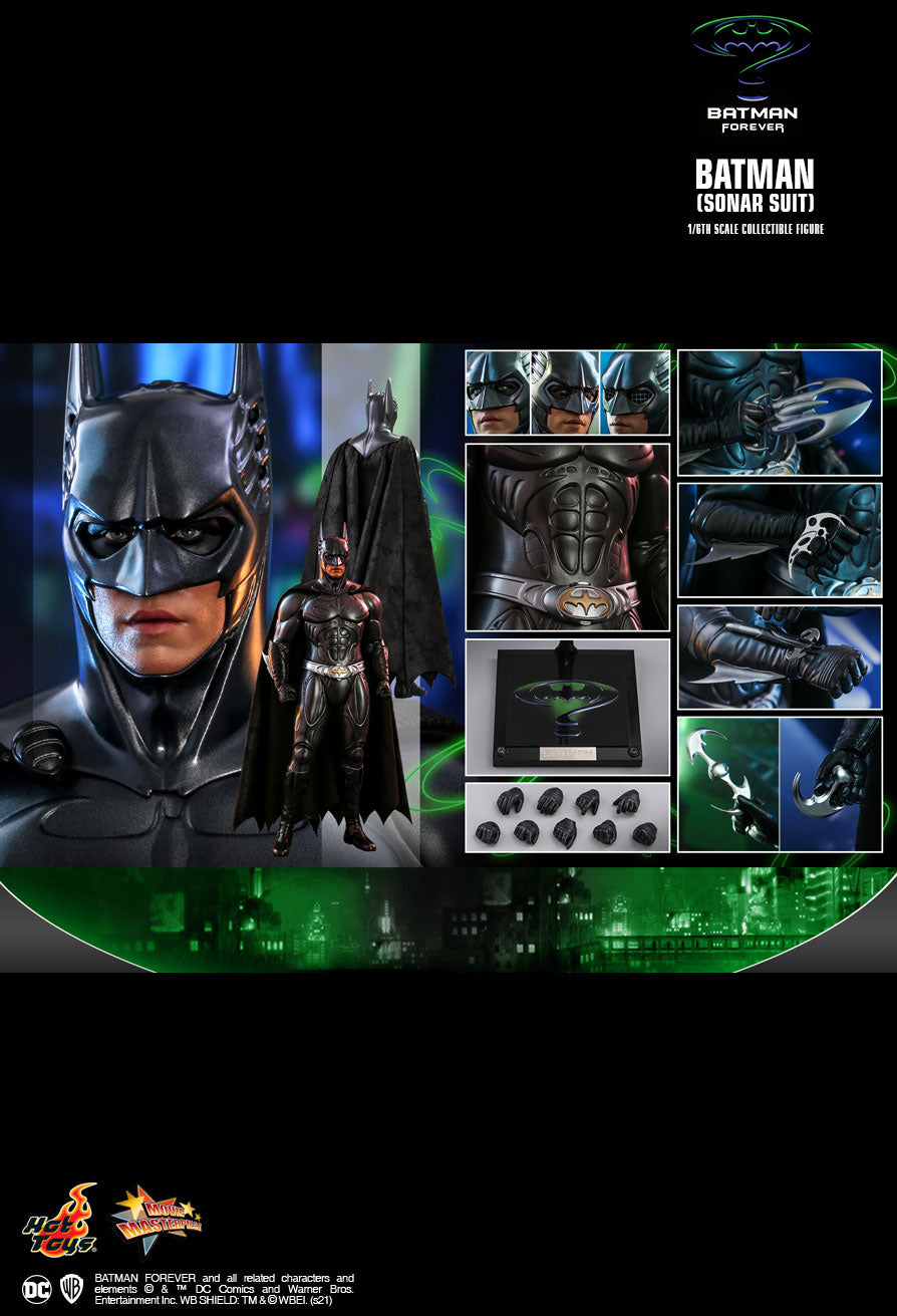 HOTTOYS BATMAN FOREVER 1/6 バットマンソナースーツ Amazon.com: Hot Toys 1:6 Batman (Sonar Suit) - Batman