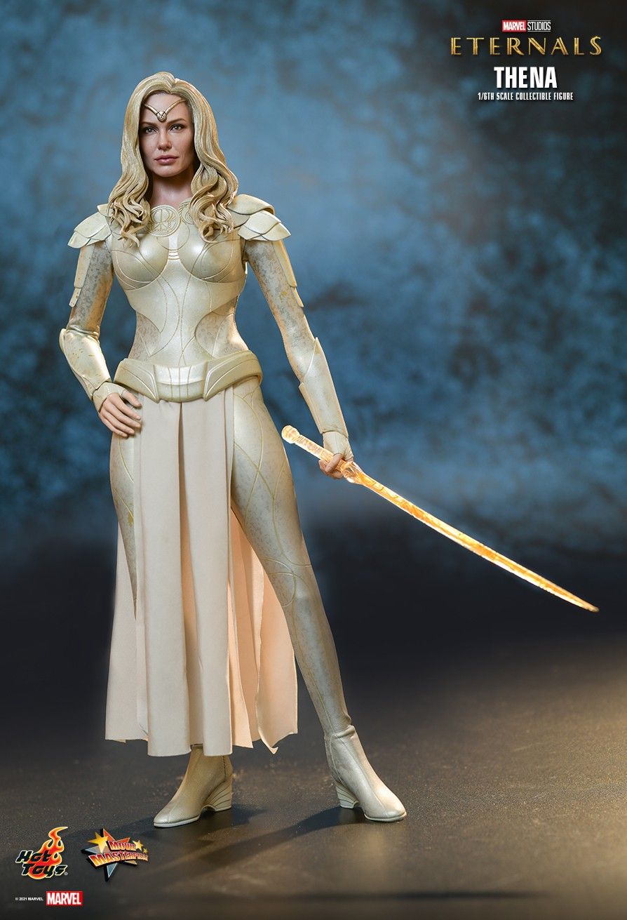Marvel The Eternals: Thena Figura Hot Toys 1/6 De Escala Marvel The Eternals: Thena Figura Hot Toys 1/6 De Escala
