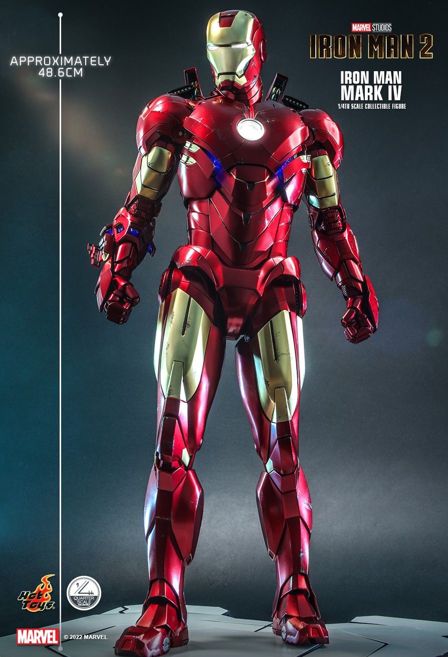 Hot Toys (QS020) Iron Man 2 – Iron Man Mk IV 1/4th Scale