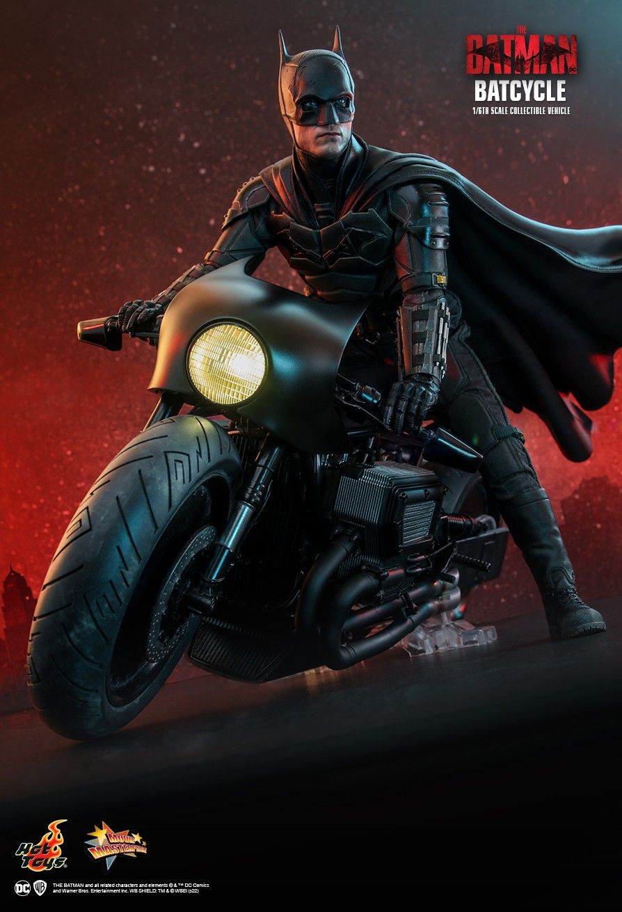 バットサイクル 1/6スケール THE BATMAN Hot Toys (MMS642) The Batman – Batcycle 1/6th Scale