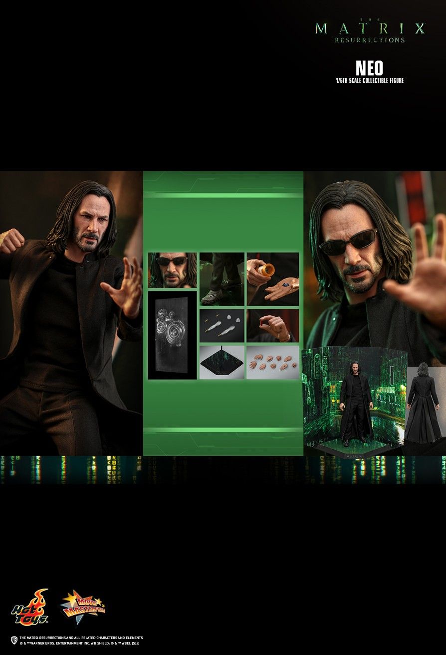 Mms657 Hot Toys (MMS657) The Matrix Resurrections - Neo 1/6th Scale ...