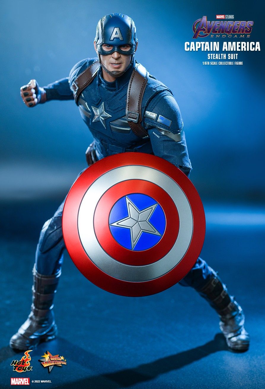Hot Toys (MMS607) Avengers: Endgame  Captain America (Stealth Suit) 1/6th  Scale Collectible Figure