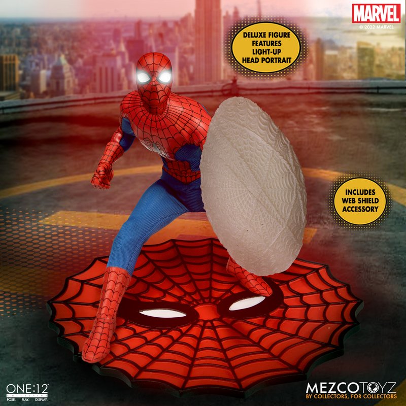 Mezco Toyz One:12 Collective Marvel – The Amazing Spider-Man Figure (D